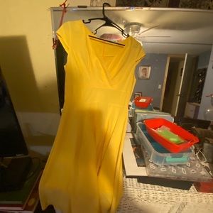 Short Sleeve A-Line Dress